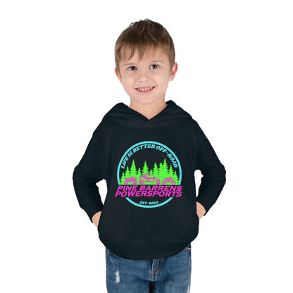 Pine Barrens Powersports Neon Hoodie - Toddler