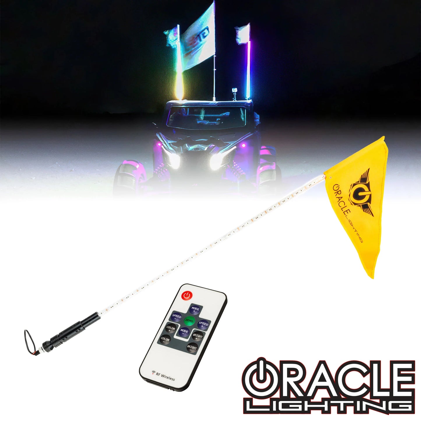 Oracle Lighting 4ft Colorshift LED Whip Light 5781-333