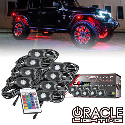 Oracle Lighting Colorshift RGB Rock Light Kit