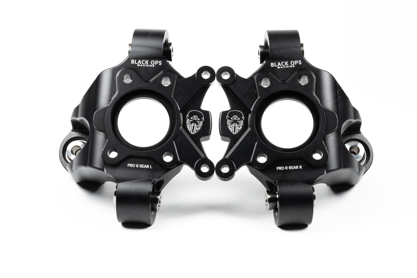 Black Ops Machine Polaris RZR Pro R/ Turbo R Billet Rear Knuckles