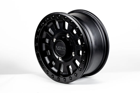 Black Ops Machine Ballistic Beadlock Wheels Polaris 4x156 Lug Pattern