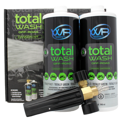 WR Performance Products Total Wash Off-Road Cannon Kit WRTW0003