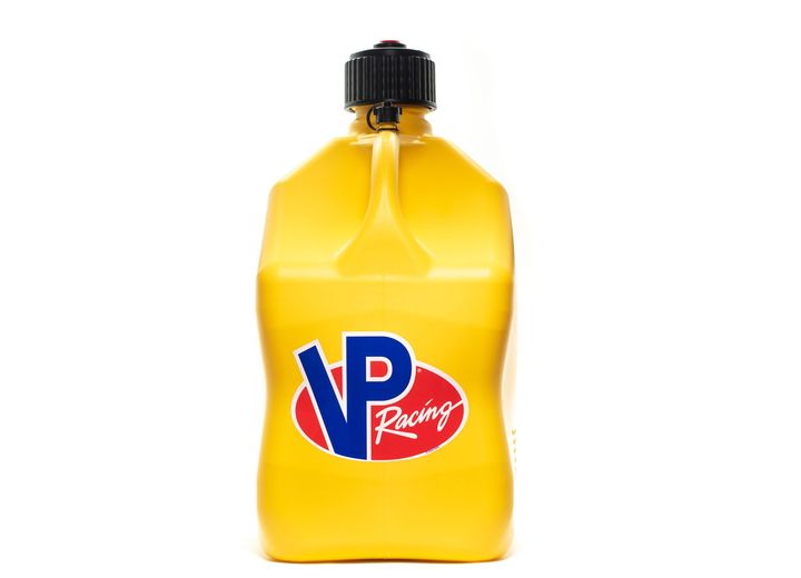 VP Racing 5.5 Gallon Square Motorsports Container - Yellow
