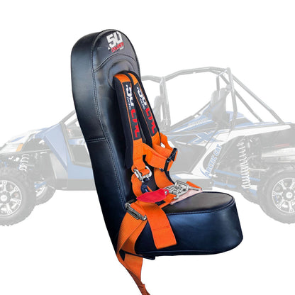 50 Caliber Racing Child Bump Seat W/ Harness for Arctic Cat Wildcat