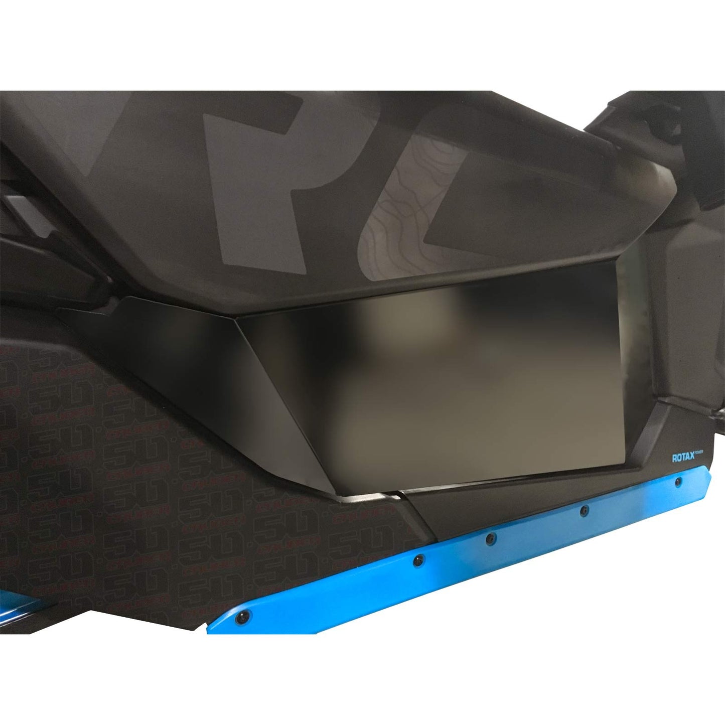 50 Caliber Racing Aluminum Lower Door Inserts for Can-Am Maverick X3 (2 Seat)