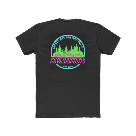 Pine Barrens Powersports Neon T-Shirt- Unisex