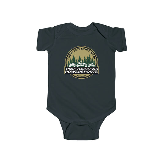 Pine Barrens Powersports Life is Better Off-Road Onesie