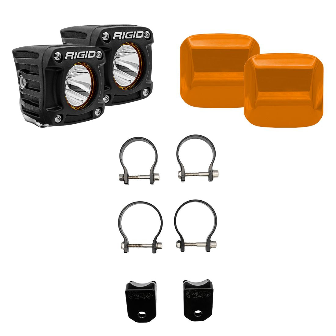 Rigid Industries Universal Side-by-Side Revolve A-Pillar Light Kit 41650