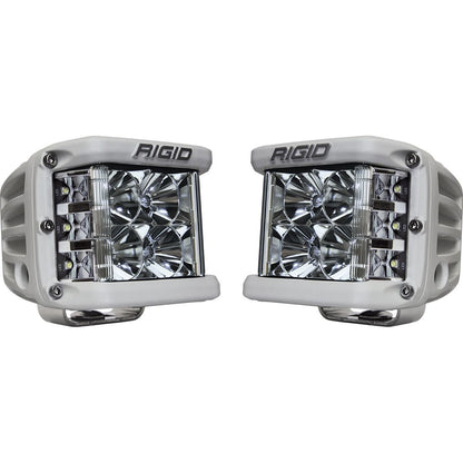 Rigid Industries Flood Surface Mount White Housing Pair D-SS Pro 862113