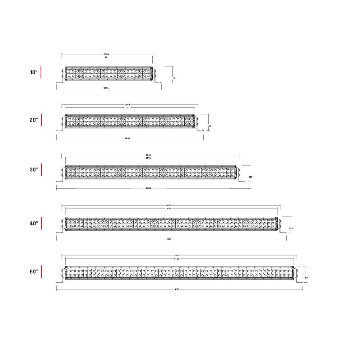 Rigid Industries RDS-Series Pro 30 Inch Spot Midnight Light Bar 883213BLK