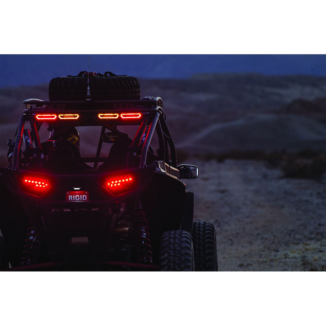 Rigid Industries Red Chase Light 90133
