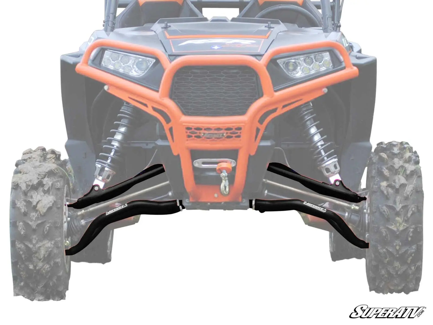 SuperATV High Clearance Adjustable A-Arms - Polaris RZR XP1000