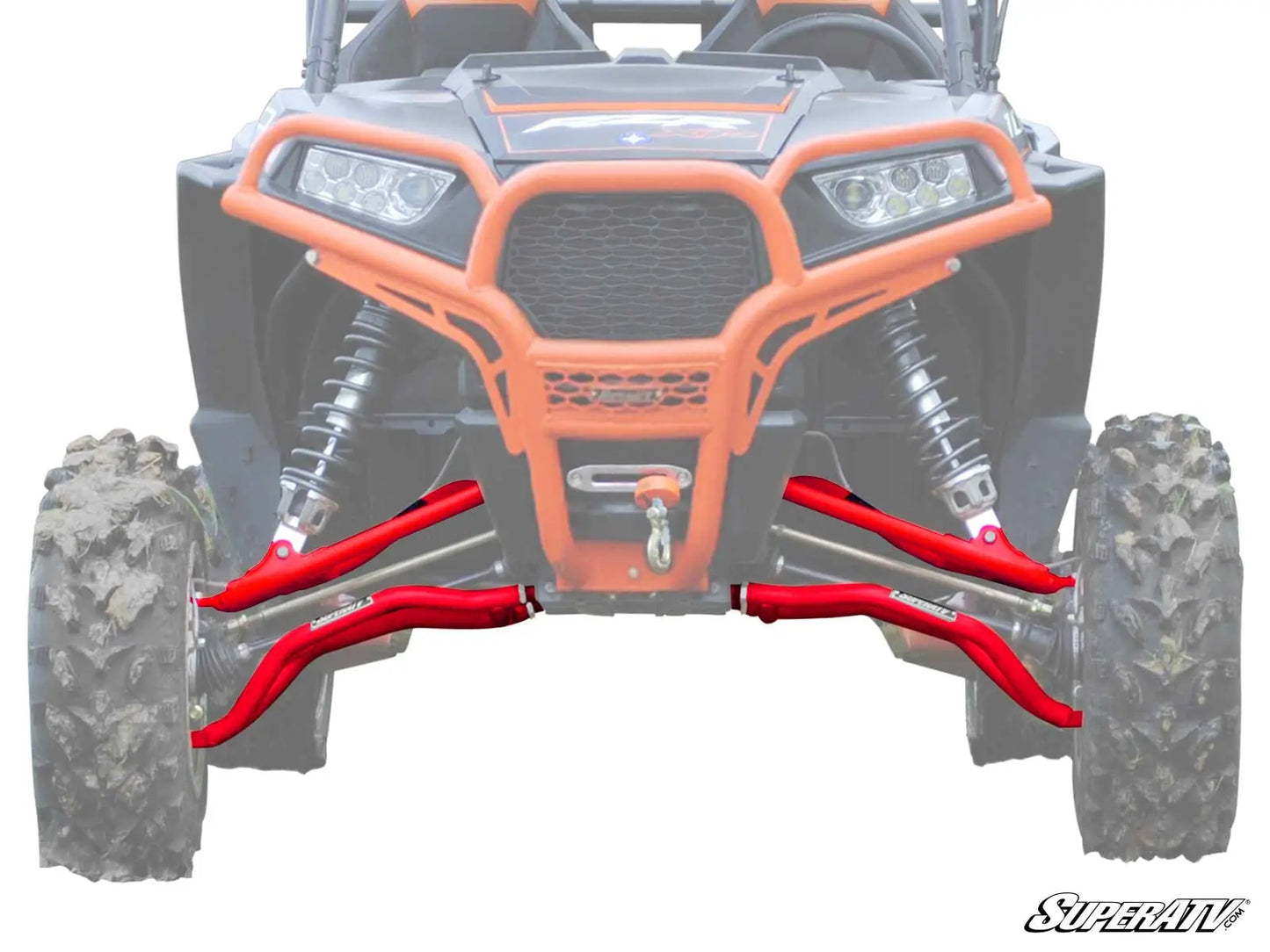 SuperATV High Clearance Adjustable A-Arms - Polaris RZR XP1000