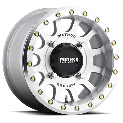 Method Race Wheels 15x7 MR401 Beadlock UTV 5x114.3 Offset +38 Raw Machined