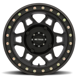 Method Race Wheels 15x7 MR405 Beadlock UTV 4x156 Offset +13 Matte Black