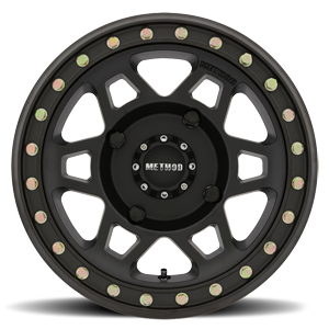 Method Race Wheels 15x7 MR405 Beadlock UTV 4x136 Offset +13 Matte Black