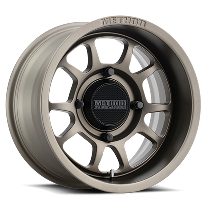 Method Race Wheels 14x7 MR409 Bead Grip UTV 4x156 Offset +13 Steel Grey