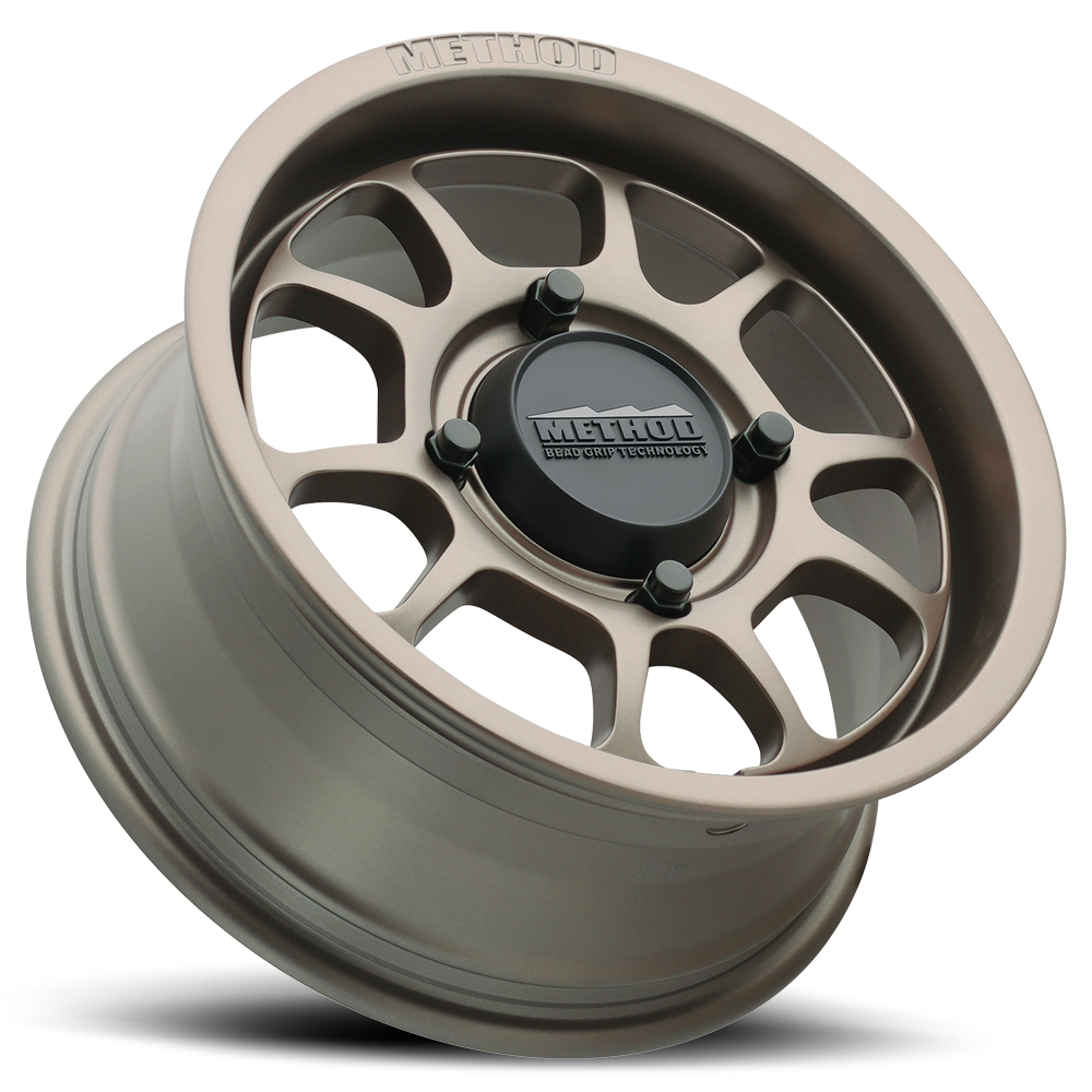 Method Race Wheels 14x7 MR409 Bead Grip UTV 4x156 Offset +13 Steel Grey