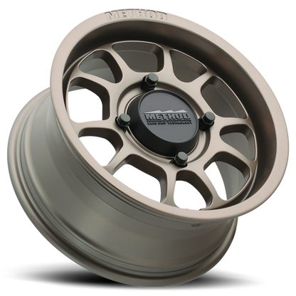 Method Race Wheels 14x7 MR409 Bead Grip UTV 4x156 Offset +13 Steel Grey