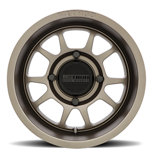 Method Race Wheels 14x7 MR409 Bead Grip UTV 4x156 Offset +13 Steel Grey