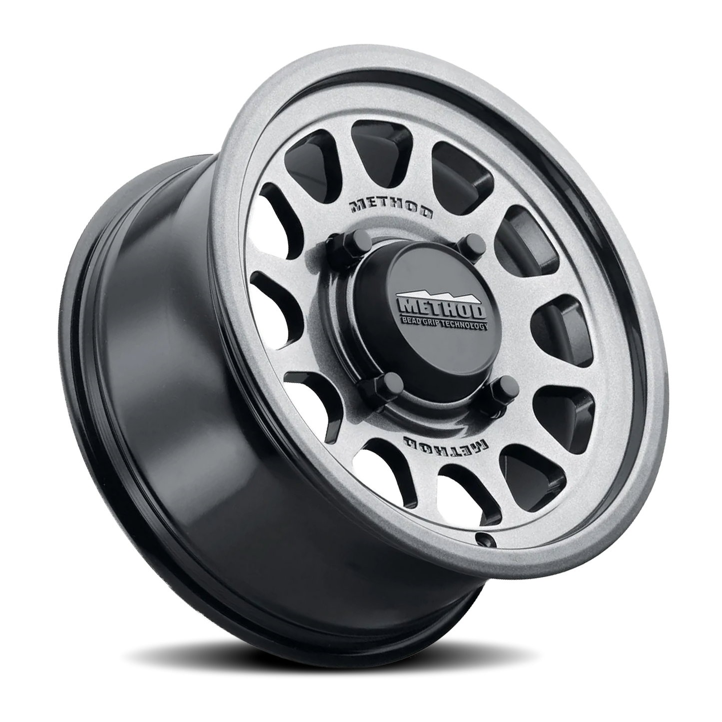 Method Race Wheels 14x7 MR414 Bead Grip UTV 4x156 Offset +38 Graphite