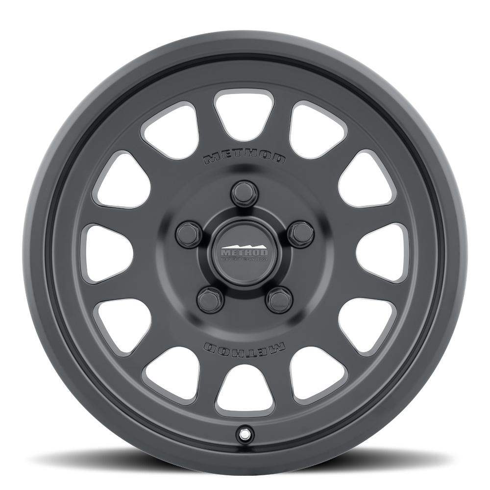 Method Race Wheels 15x10 MR414 Bead Grip UTV 5x114.3 Offset +25 Matte Black