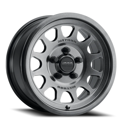 Method Race Wheels 15x7 MR414 Bead Grip UTV 5x114.3 Offset +13 Graphite