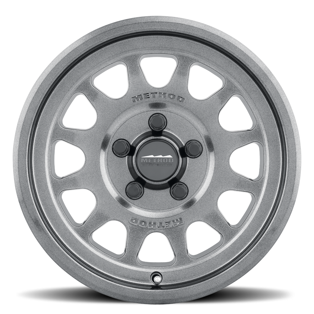 Method Race Wheels 15x7 MR414 Bead Grip UTV 5x114.3 Offset +38 Graphite