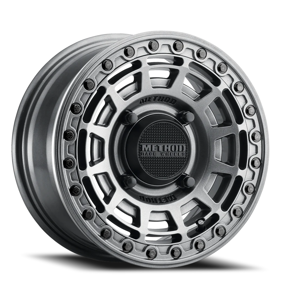 Method Race Wheels 15x7 MR415 Beadlock UTV 4x156 Offset +38 Graphite W ...