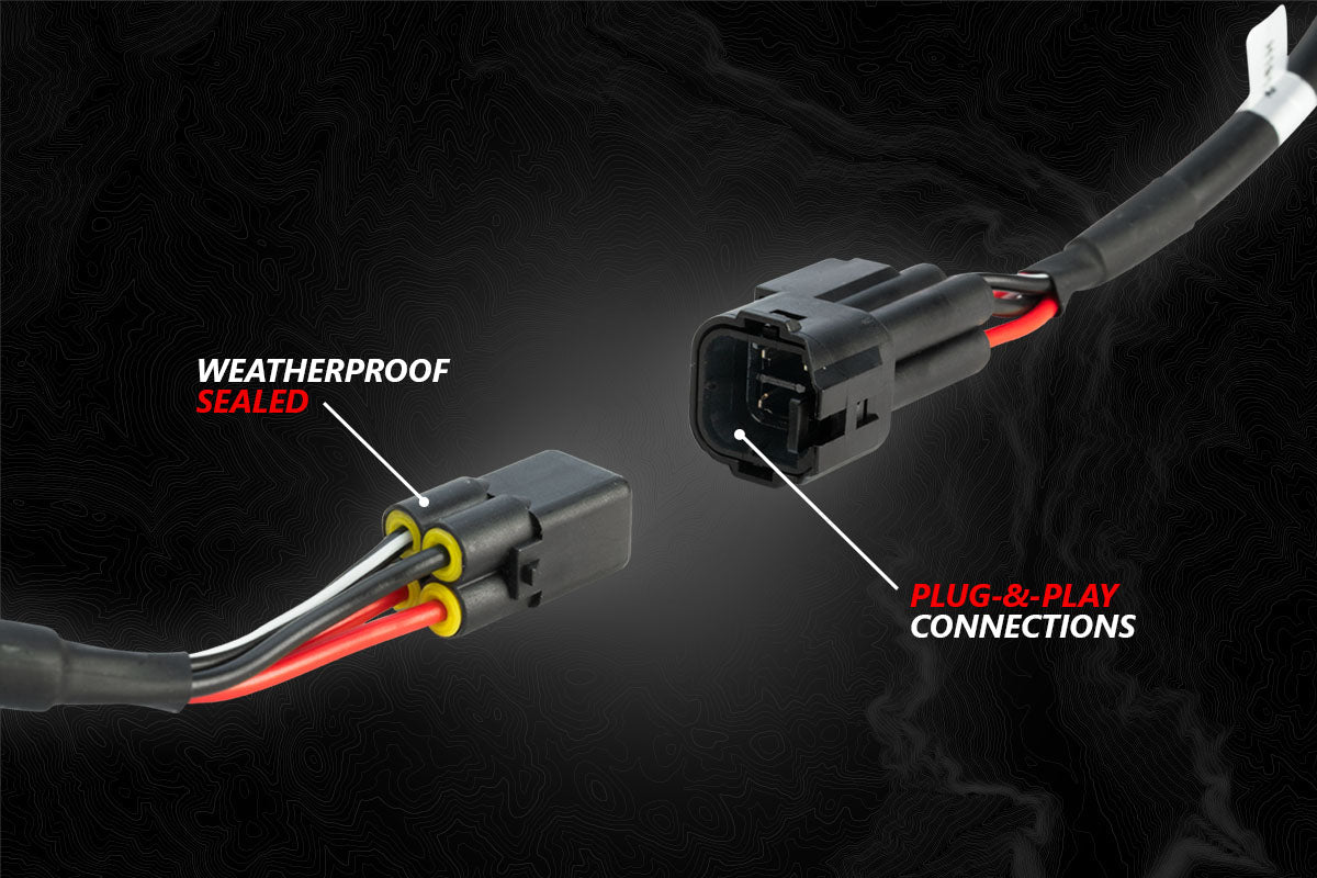 SSV Works 2014-2024 Polaris RZR Lighted 5-Speaker Plug-&-Play Kit for Ride Command