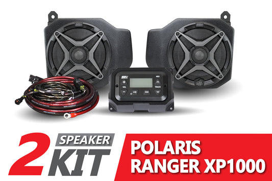 SSV Works 2018-Up Polaris Ranger XP1000 2-Speaker SSV Works Audio System