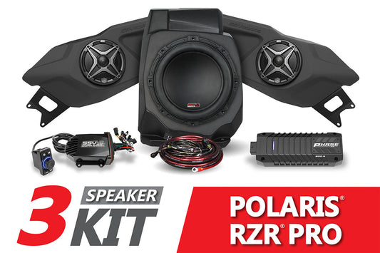 SSV Works 2020-2024 Polaris RZR Pro SSV 3-Speaker Plug-&-Play System