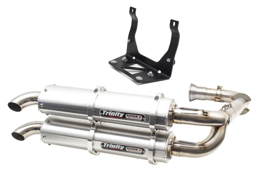 Trinity Racing Dual Full Exhaust Can-Am Maverick X3