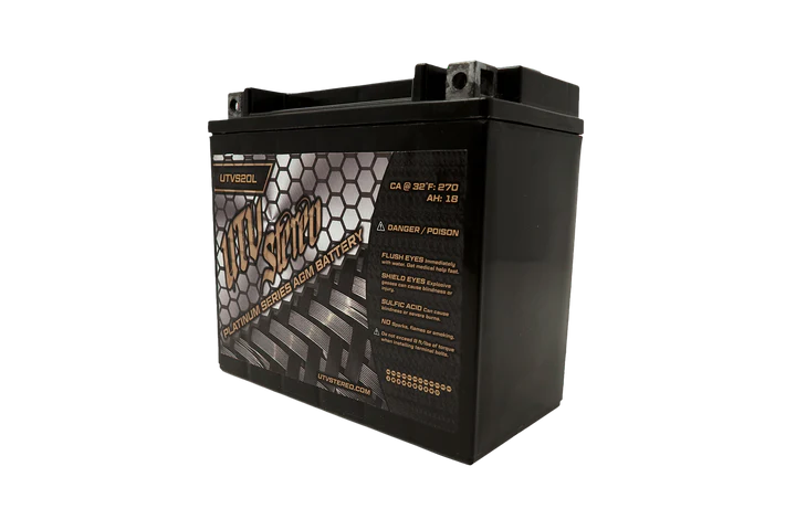 UTV Stereo Can-Am Maverick X3 Platinum Series AGM 20L Battery