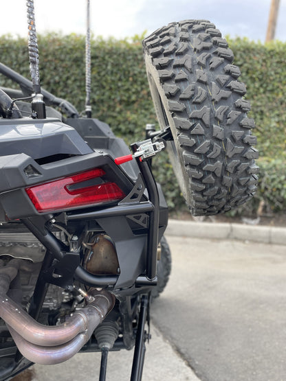 FastLab UTV Swing Out Spare Tire Carrier for Polaris RZR Pro R
