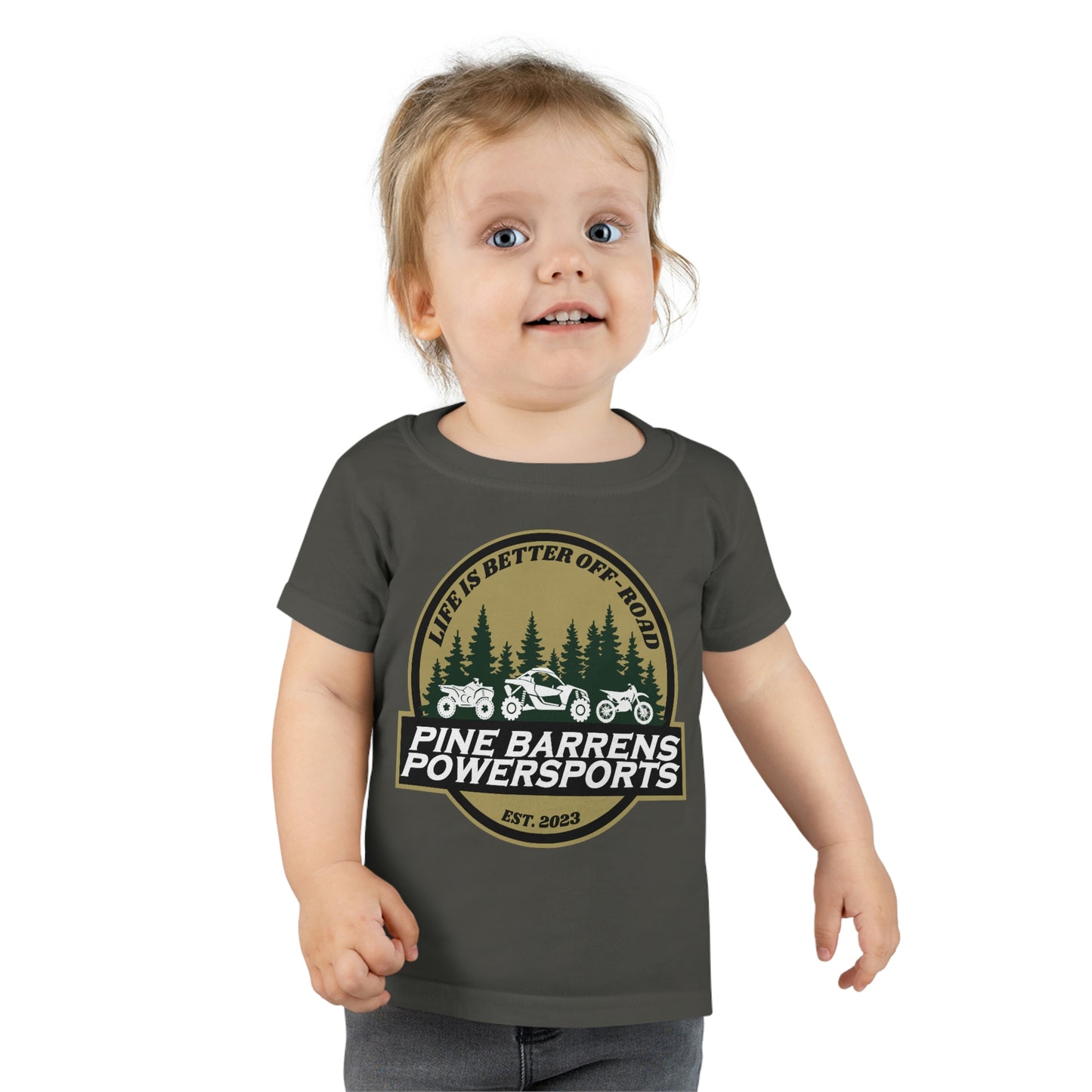 Pine Barrens Powersports Life is Better Off-Road Toddler Tee