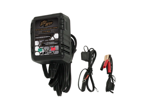 UTV Stereo 12-Volt Automatic Battery Charger/Maintainer